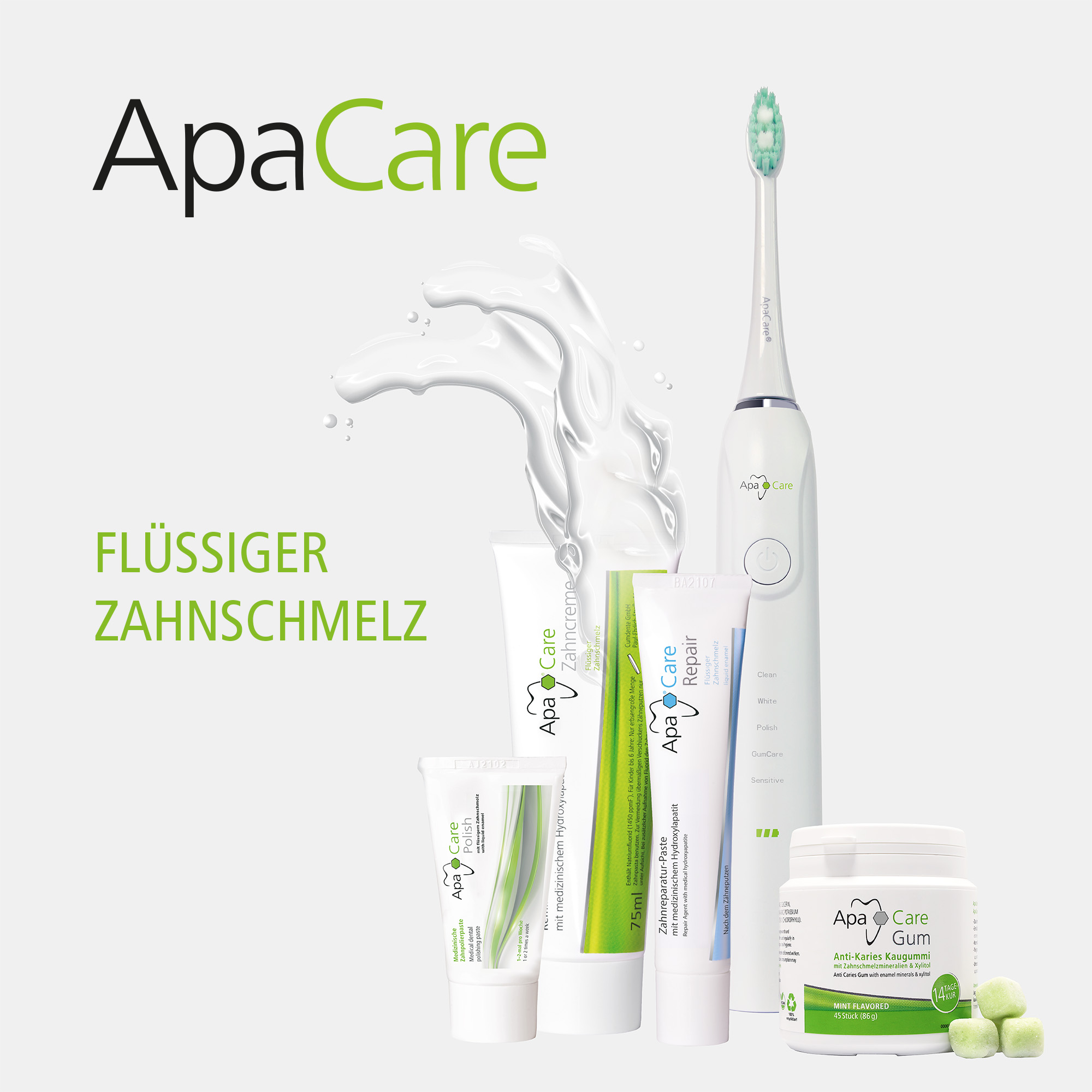 Reise - Sonic Change Schallzahnbürste und Reiseetui inkl. eine ApaCare Zahnpasta Reise - Sonic Change Schallzahnbürste und Reiseetui inkl. eine ApaCare Zahnpasta
